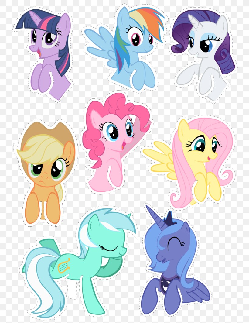 Twilight Sparkle Rainbow Dash Pinkie Pie Rarity Fluttershy, PNG, 752x1063px, Watercolor, Cartoon, Flower, Frame, Heart Download Free