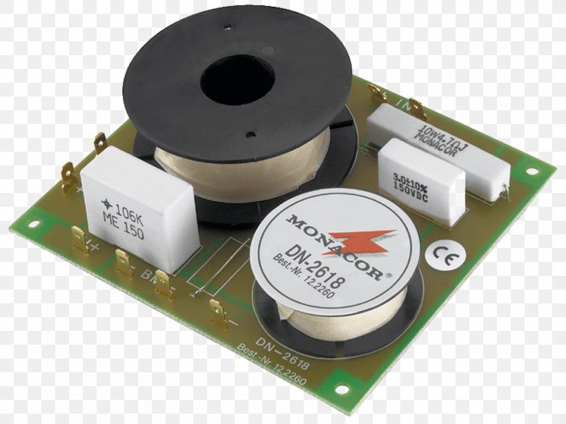 Audio Crossover Loudspeaker Electronic Filter Ohm Altavoz De Dos Vías, PNG, 1000x750px, Audio Crossover, Circuit Component, Electrical Impedance, Electronic Component, Electronic Device Download Free