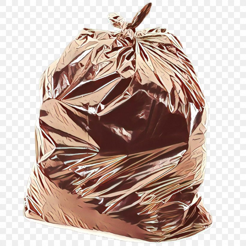 Bag Vegetarian Food - Bin Bag Brown Vegetarian Food Bag PNG