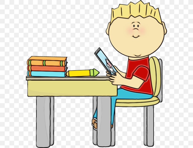 Clip Art Desk Openclipart Sitting, PNG, 600x631px, Desk, Cartoon, Chair, Child, Computer Download Free