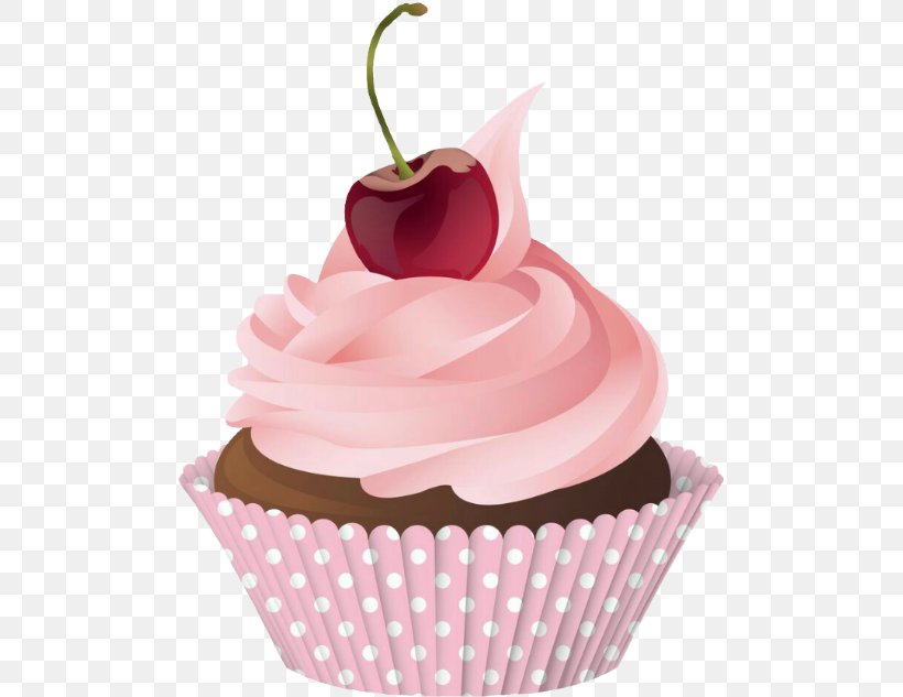 Cupcake Cream Birthday Cake Clip Art, PNG, 495x633px, Cupcake, Art, Bakery, Birthday Cake, Buttercream Download Free