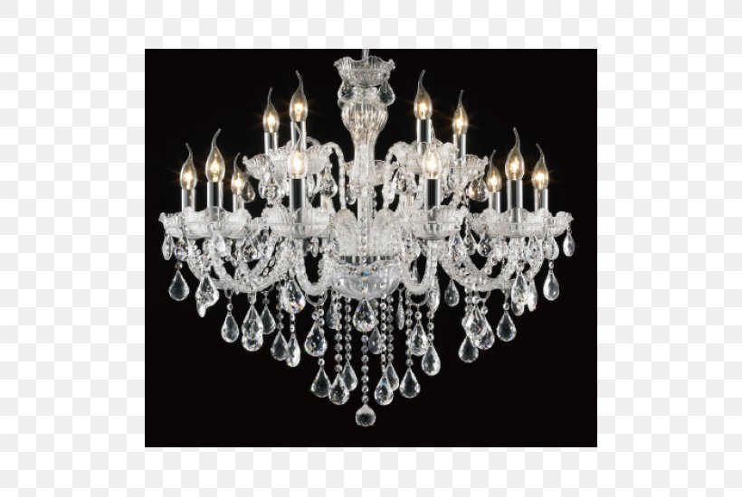 Incandescent Light Bulb Chandelier Bleikristall Light Fixture, PNG, 500x550px, Light, Bleikristall, Candle, Chandelier, Crystal Download Free