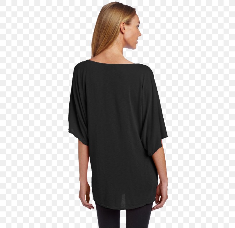 T-shirt Sleeve Shoulder Blouse, PNG, 500x798px, Tshirt, Black, Black M, Blouse, Clothing Download Free