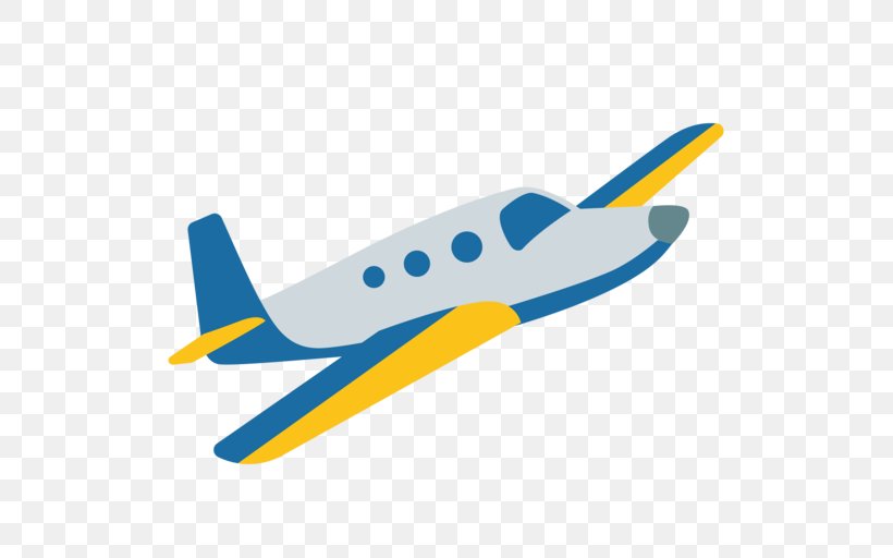Airplane Flying Emoji Flight Emojipedia, PNG, 512x512px, Airplane, Aerospace Engineering, Air Travel, Aircraft, Airline Download Free