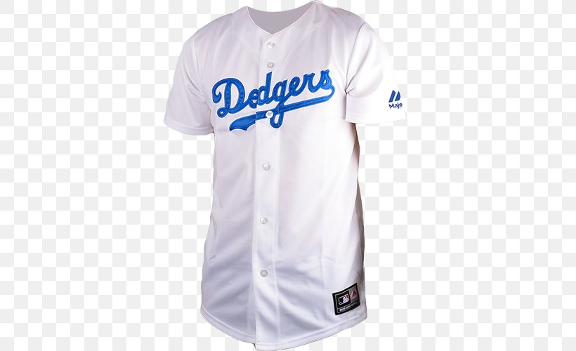 T-shirt Los Angeles Dodgers Baseball Uniform Jersey Majestic Athletic, PNG, 500x500px, Tshirt, Active Shirt, Baseball, Baseball Uniform, Brand Download Free