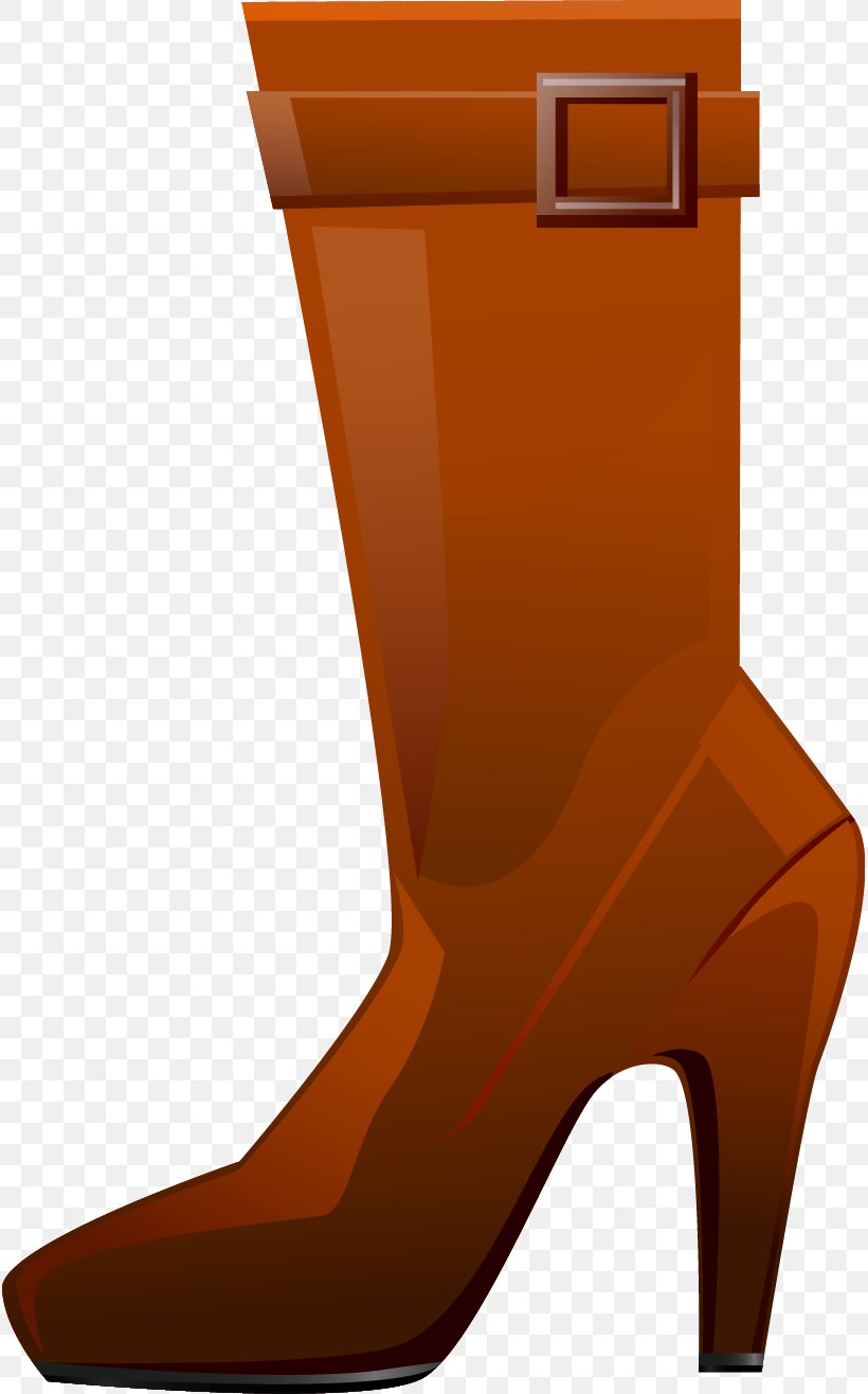 Boot Euclidean Vector Illustration, PNG, 815x1316px, Boot, Footwear, High Heeled Footwear, Highheeled Footwear, Human Leg Download Free