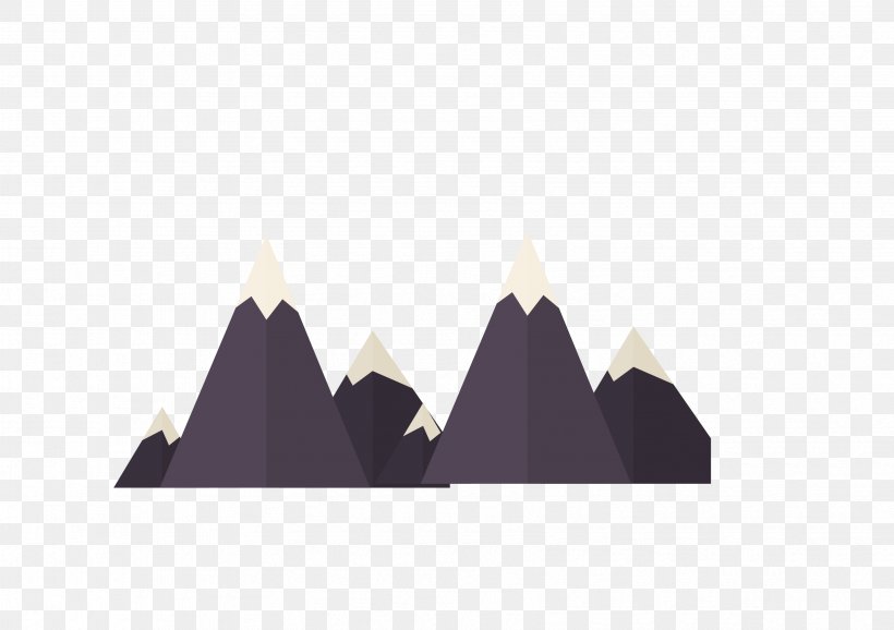 Mountain, PNG, 3395x2396px, Mountain, Creativity, Designer, Logo, Purple Download Free
