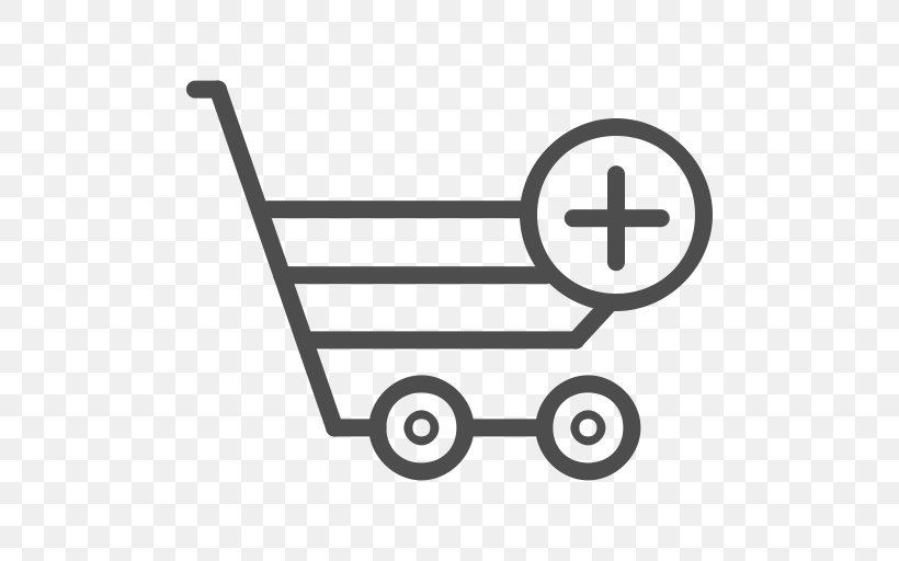 Shopping Cart, PNG, 512x512px, Shopping Cart, Area, Bag, Black And White, Cart Download Free