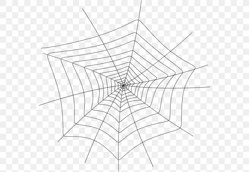Spider Web AutoCAD DXF Clip Art, PNG, 564x566px, Spider, Area, Artwork, Autocad Dxf, Black And White Download Free