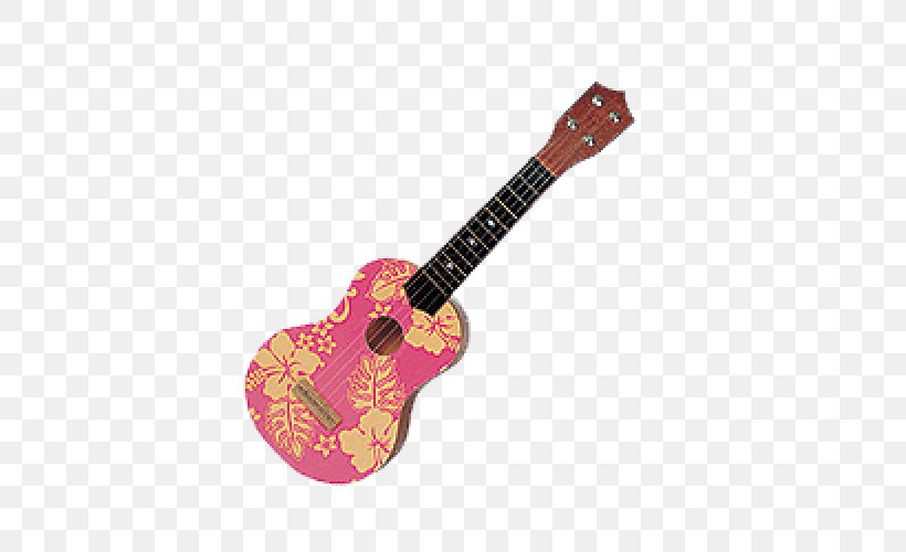 Acoustic Guitar Ukulele Acoustic-electric Guitar Tiple Cavaquinho, PNG, 500x500px, Watercolor, Cartoon, Flower, Frame, Heart Download Free