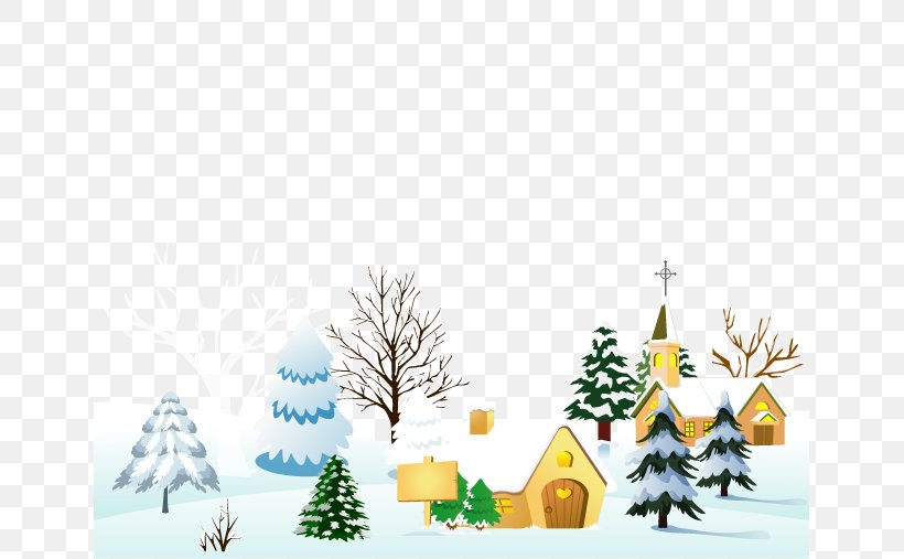 Christmas Village Clip Art, PNG, 649x507px, Christmas Village, Branch, Christmas, Christmas Card, Conifer Download Free
