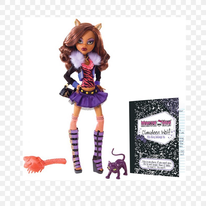 Monster High Clawdeen Wolf Doll Frankie Stein, PNG, 1500x1500px, Clawdeen Wolf, Barbie, Beanie Babies, Doll, Figurine Download Free