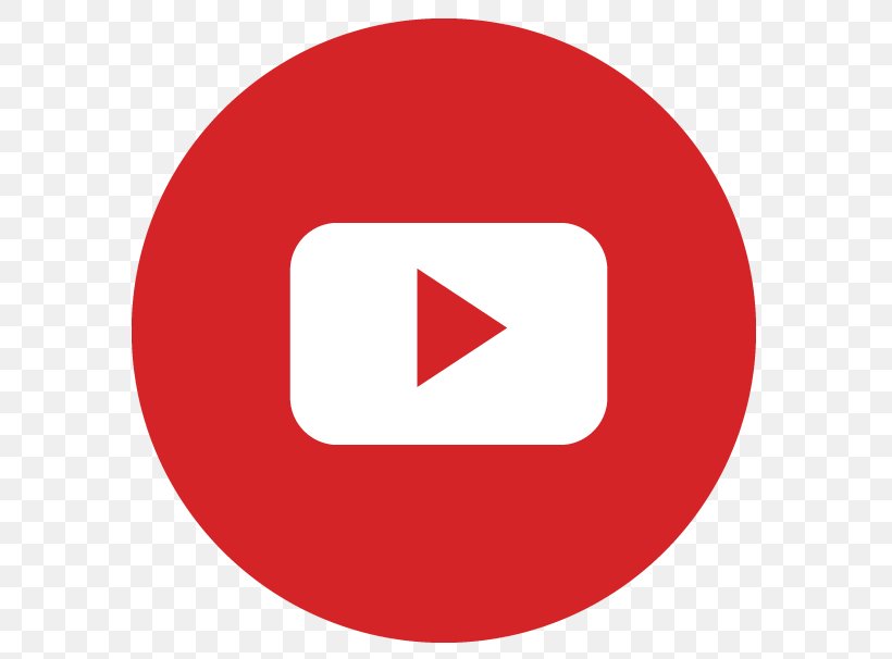 YouTube Vector Graphics Logo Image, PNG, 606x606px, Youtube, Area, Brand, Logo, Red Download Free