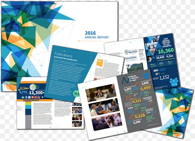 Annual Report Academy Of Management Graphic Design, PNG, 1412x1018px, Annual Report, Academy Of Management, Advertising, Brand, Brochure Download Free