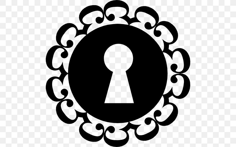 Download, PNG, 512x512px, Symbol, Area, Black, Black And White, Keyhole Download Free