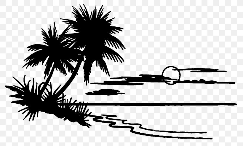 Decal Drawing Sabal Palm Adonidia Clip Art, PNG, 800x492px, Decal, Adonidia, Arecaceae, Arecales, Black Download Free