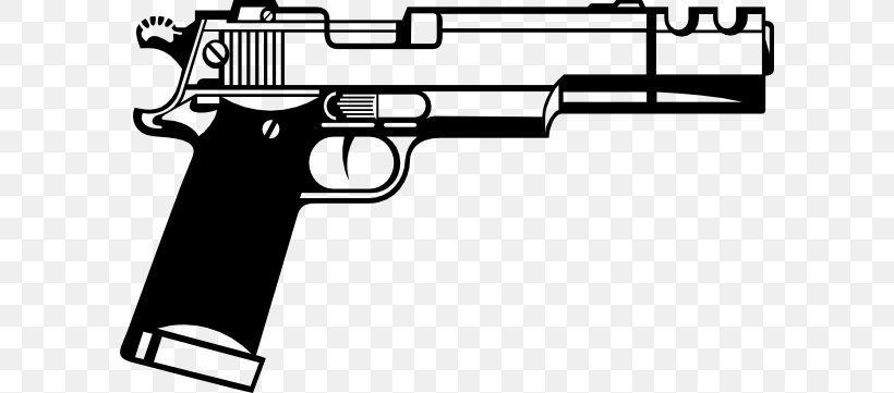 Firearm Revolver Pistol Clip Clip Art, PNG, 600x361px, Watercolor, Cartoon, Flower, Frame, Heart Download Free