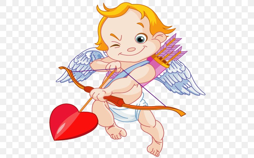 Illustration Clip Art Valentine Day Games For Kids Cupid Valentine's Day, PNG, 512x512px, Watercolor, Cartoon, Flower, Frame, Heart Download Free