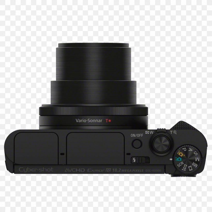 Sony Cyber-shot DSC-HX90 Sony Cyber-shot DSC-RX100 Point-and-shoot Camera 索尼 Sony Corporation, PNG, 1000x1000px, Sony Cybershot Dschx90, Camera, Camera Accessory, Camera Lens, Cameras Optics Download Free