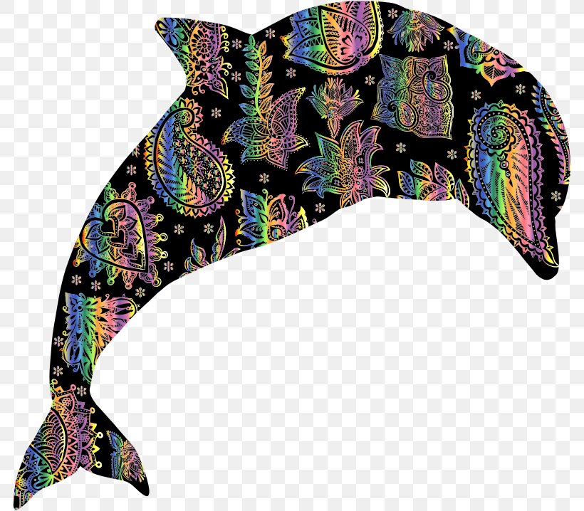 Short-beaked Common Dolphin Clip Art, PNG, 784x718px, Shortbeaked Common Dolphin, Chinese White Dolphin, Dolphin, Floral Design, Headgear Download Free