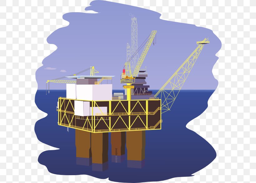 Drilling Rig Oil Platform Derrick Clip Art, PNG, 600x585px, Drilling Rig, Derrick, Drawing, Energy, Naval Architecture Download Free