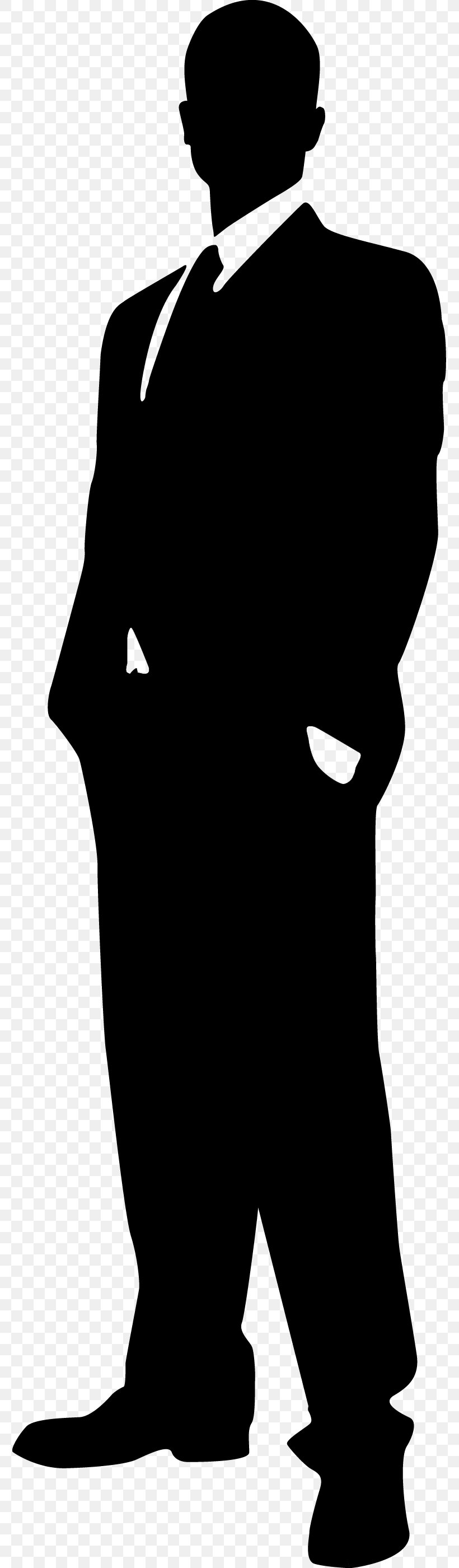 Silhouette Person Clip Art, PNG, 775x2800px, Silhouette, Art, Black, Black And White, Drawing Download Free