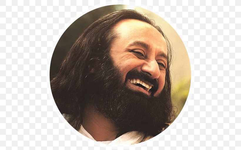 Sri Sri Ravi Shankar Art Of Living YouTube Ashram Guru, PNG, 512x512px, Sri Sri Ravi Shankar, Art Of Living, Ashram, Beard, Chin Download Free