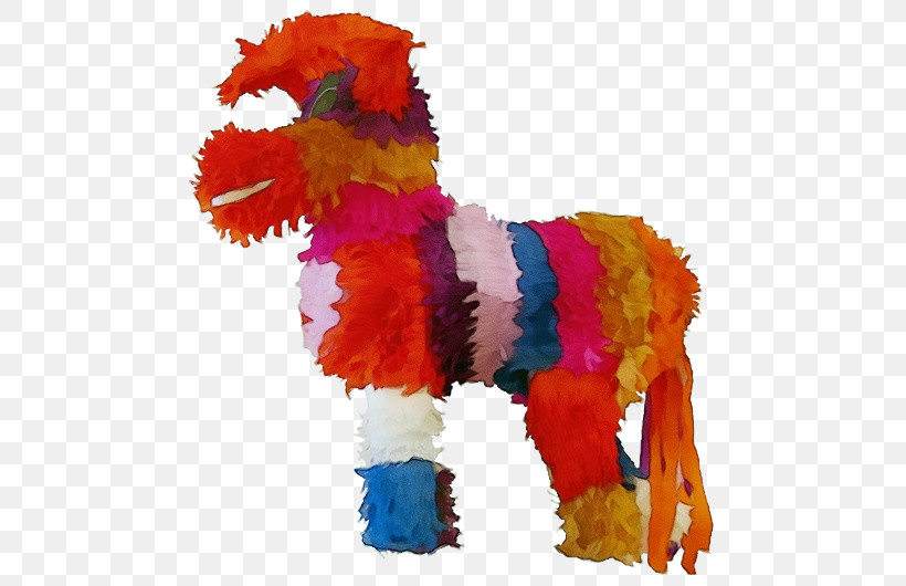 Piñata Animal Figure Party Supply, PNG, 500x530px, Watercolor, Animal Figure, Paint, Party Supply, Wet Ink Download Free