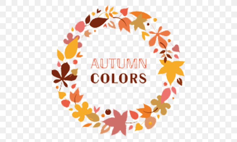 Autumn Leaf Circle Wreath, PNG, 700x490px, Autumn, Brand, Flower, Leaf, Logo Download Free