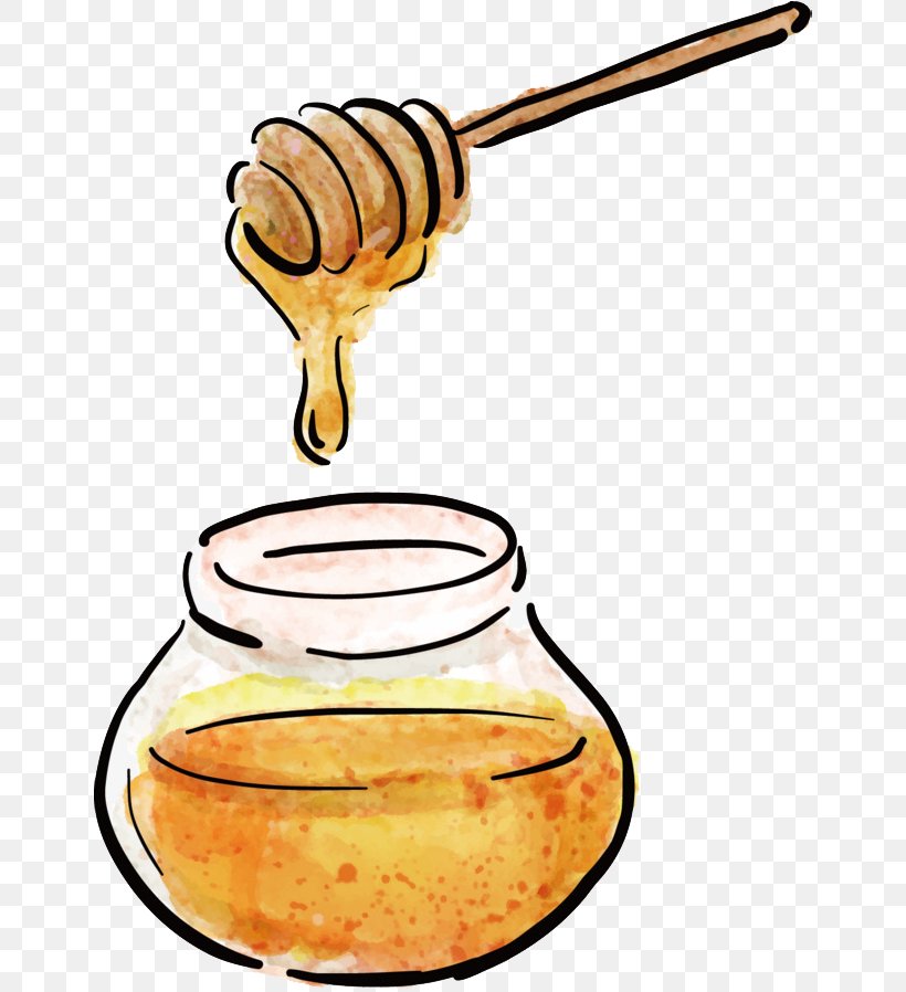 Honey Drawing Clip Art, PNG, 650x898px, Honey, Cartoon, Data, Drawing, Food Download Free