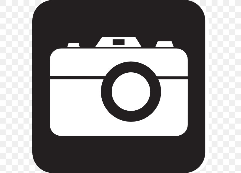 Camera Photography Clip Art, PNG, 600x588px, Camera, Art, Black, Black And White, Brand Download Free