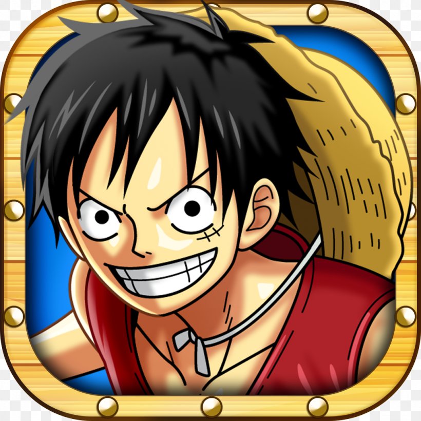 One Piece Treasure Cruise One Piece: Thousand Storm Monkey D. Luffy Game/Name, PNG, 1024x1024px, Watercolor, Cartoon, Flower, Frame, Heart Download Free