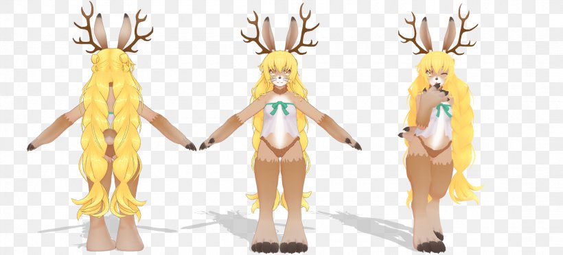 Reindeer Furry Fandom Cartoon Hare, PNG, 2200x1000px, Reindeer, Animal Figure, Antler, Cartoon, Character Download Free