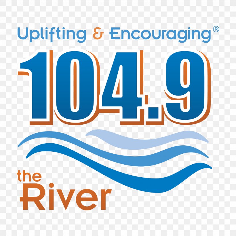 Columbus 104.9 The River WCVO-FM Gahanna Logo, PNG, 3000x3000px, Columbus, Area, Blue, Brand, Christmas Music Download Free