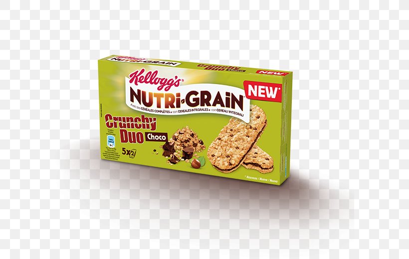 Nutri-Grain Vegetarian Cuisine Kellogg's Food Biscuit, PNG, 600x520px, Nutrigrain, Biscuit, Chocolate, Finger Food, Flavor Download Free