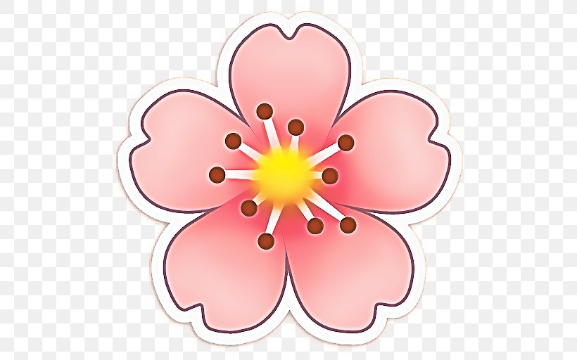 Pink Flower Cartoon, PNG, 528x512px, Petal, Cut Flowers, Floral Design,  Flower, Pink Download Free