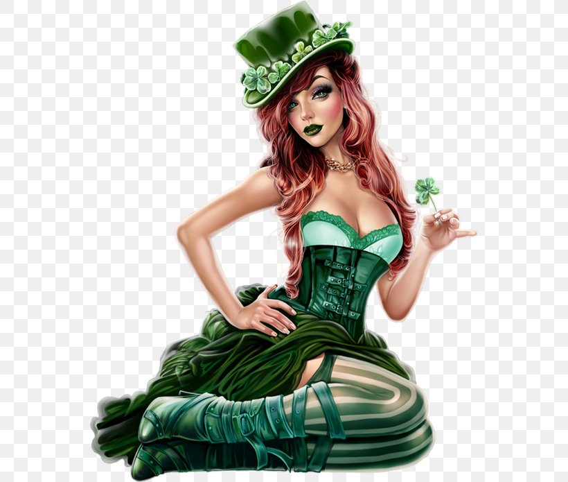 Saint Patrick's Day Woman Image Portable Network Graphics, PNG, 560x695px, Watercolor, Cartoon, Flower, Frame, Heart Download Free