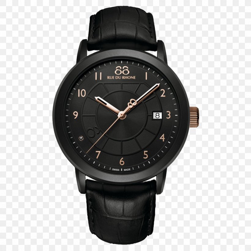 Armani Watch Strap Watch Strap Pilgrim Aidin, PNG, 1000x1000px, 88 Rue Du Rhone, Armani, Black Leather Strap, Brand, Chronograph Download Free