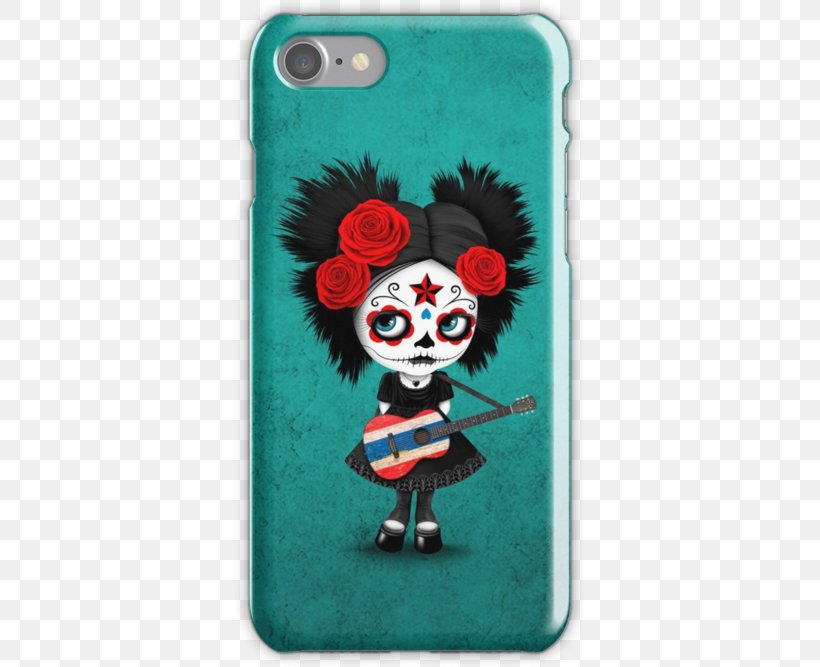 La Calavera Catrina IPhone 7 IPhone 5 Day Of The Dead, PNG, 500x667px, Calavera, Day Of The Dead, Death, Dress, Iphone Download Free