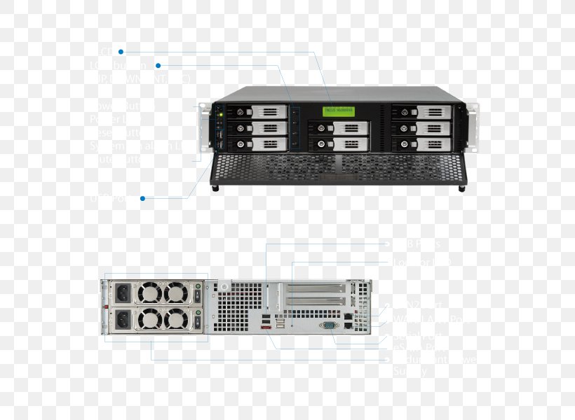 Network Storage Systems Thecus 19-inch Rack Serial Attached SCSI Data Storage, PNG, 600x600px, 10 Gigabit Ethernet, 19inch Rack, Network Storage Systems, Computer Appliance, Computer Component Download Free