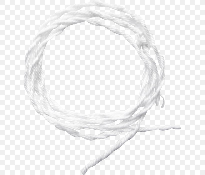 Rope White, PNG, 631x700px, Rope, Black And White, Data Compression, Hardware Accessory, Hemp Download Free