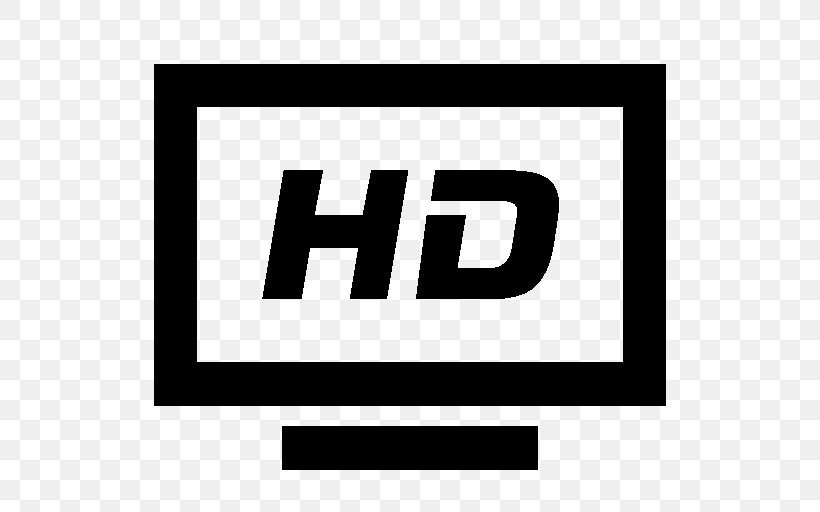 High-definition Television Clip Art, PNG, 512x512px, Highdefinition Television, Area, Black And White, Brand, Hotel Download Free