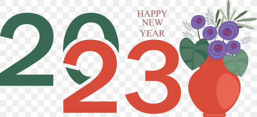 New Year, PNG, 6847x3133px, Logo, Banner, Flower, Fruit, New Year Download Free