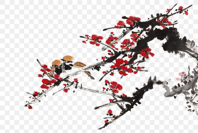 Common Plum Plum Blossom Flower, PNG, 1000x676px, Common Plum, Chinese Painting, Contemporary History, Flower, Guanshan Yue Download Free