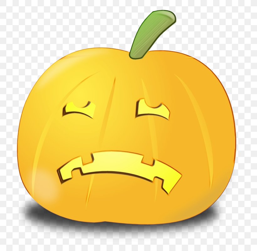 Halloween Pumpkin Cartoon, PNG, 800x800px, Watercolor, Calabaza, Carving, Facial Expression, Food Download Free