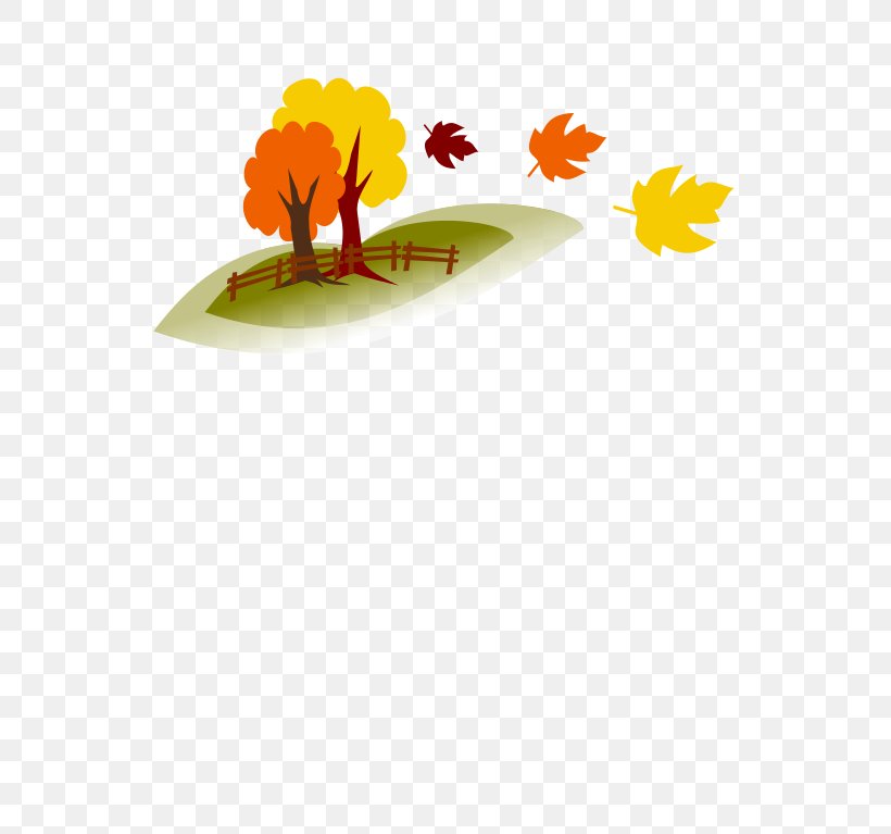 Autumn Clip Art, PNG, 593x767px, Autumn, Flower, Flowering Plant, Leaf, Orange Download Free