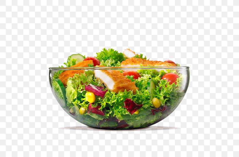 Hamburger Caesar Salad Veggie Burger Vegetarian Cuisine Chicken Salad, PNG, 500x540px, Hamburger, Burger King, Caesar Salad, Chicken As Food, Chicken Salad Download Free