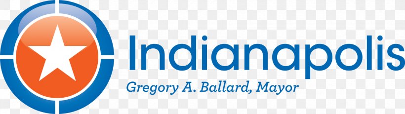 Logo Indianapolis Department Of Public Works Brand Organization Product, PNG, 1830x516px, Logo, Area, Blue, Brand, City Download Free