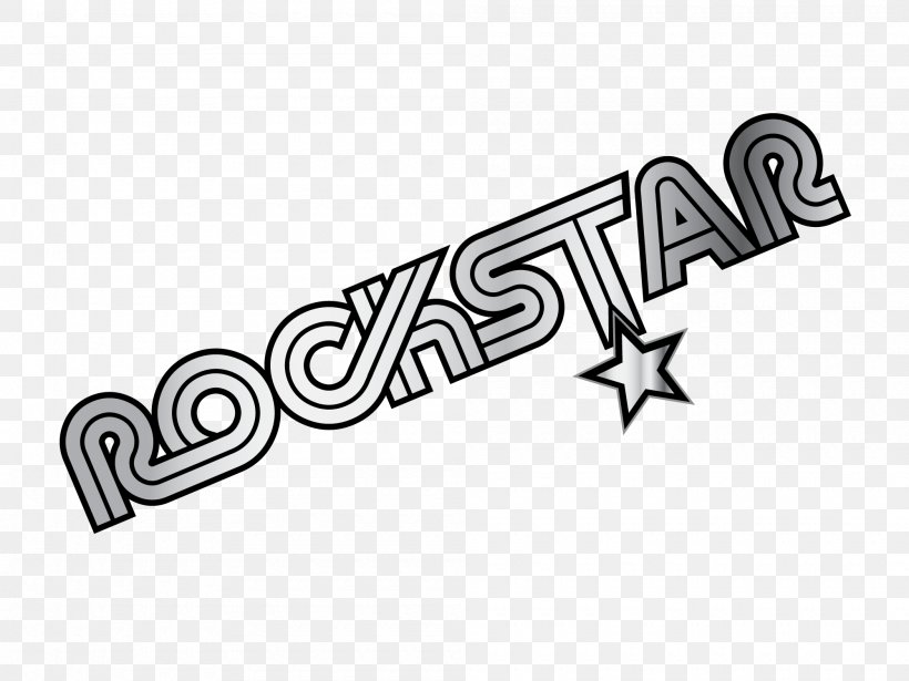 Logo Rockstar Games Rockstar Vienna Rockstar North, PNG, 2000x1500px, Logo, Black And White, Brand, Hardware Accessory, Itsourtreecom Download Free