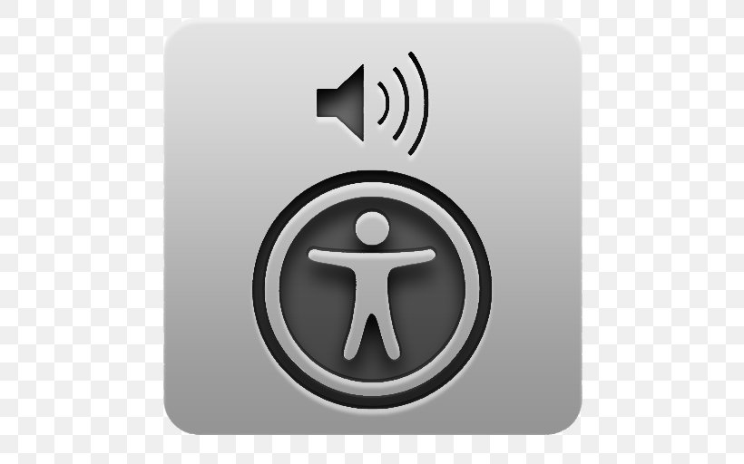 VoiceOver, PNG, 512x512px, Voiceover, Apple, Brand, Colorsync Utility, Isync Download Free